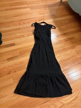 Long, black LOFT dress
